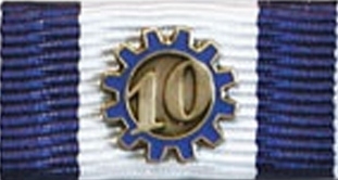 160 - Technisches Hilfswerk (THW), Dienstzeit 10 Jahre