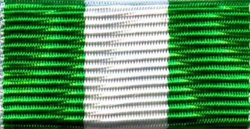 731-gwg - Ribbon bar green-white-green