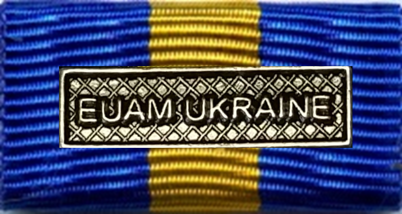 ESDP-Einsatzmedaille - EUAM/Ukraine (HQ / blau-gelb)