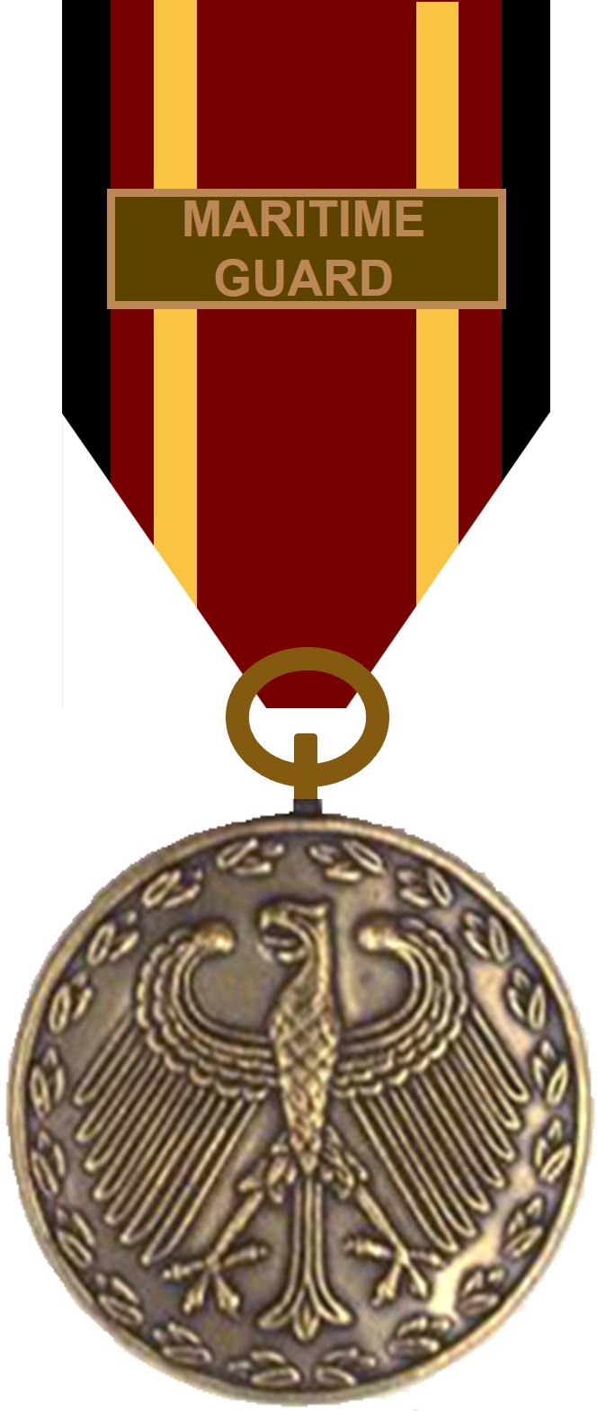 Bundeswehr-Einsatzmedaille Maritime Guard - Bronze