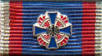 Deutsches Feuerwehr-Ehrenkreuz, Silber am Band