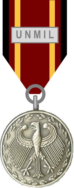 Bundeswehr-Einsatzmedaille UNMIL Silber