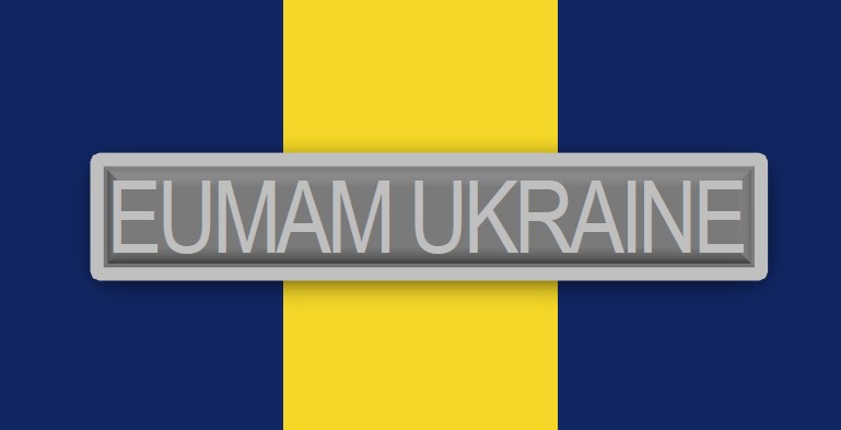 ESDP-Einsatzmedaille - EUMAM/Ukraine (HQ / blau-gelb)