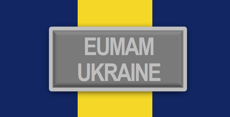 ESDP-Einsatzmedaille - EUMAM/Ukraine (HQ / blau-gelb)