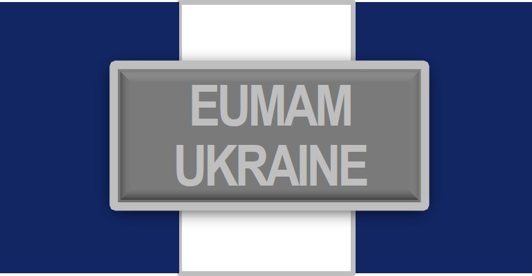 ESDP-Einsatzmedaille - EUMAM/Ukraine (SUPPORT / blau-weiß)
