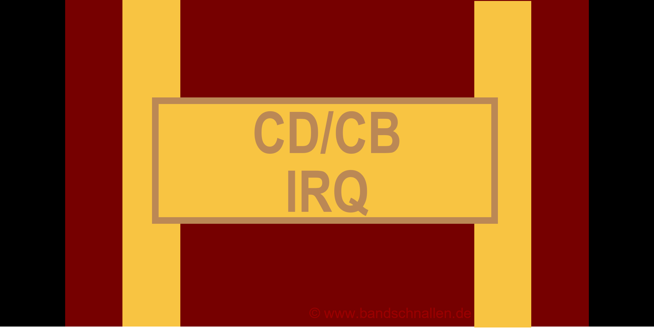 Bundeswehr-Einsatzmedaille CD/CB IRQ - Gold