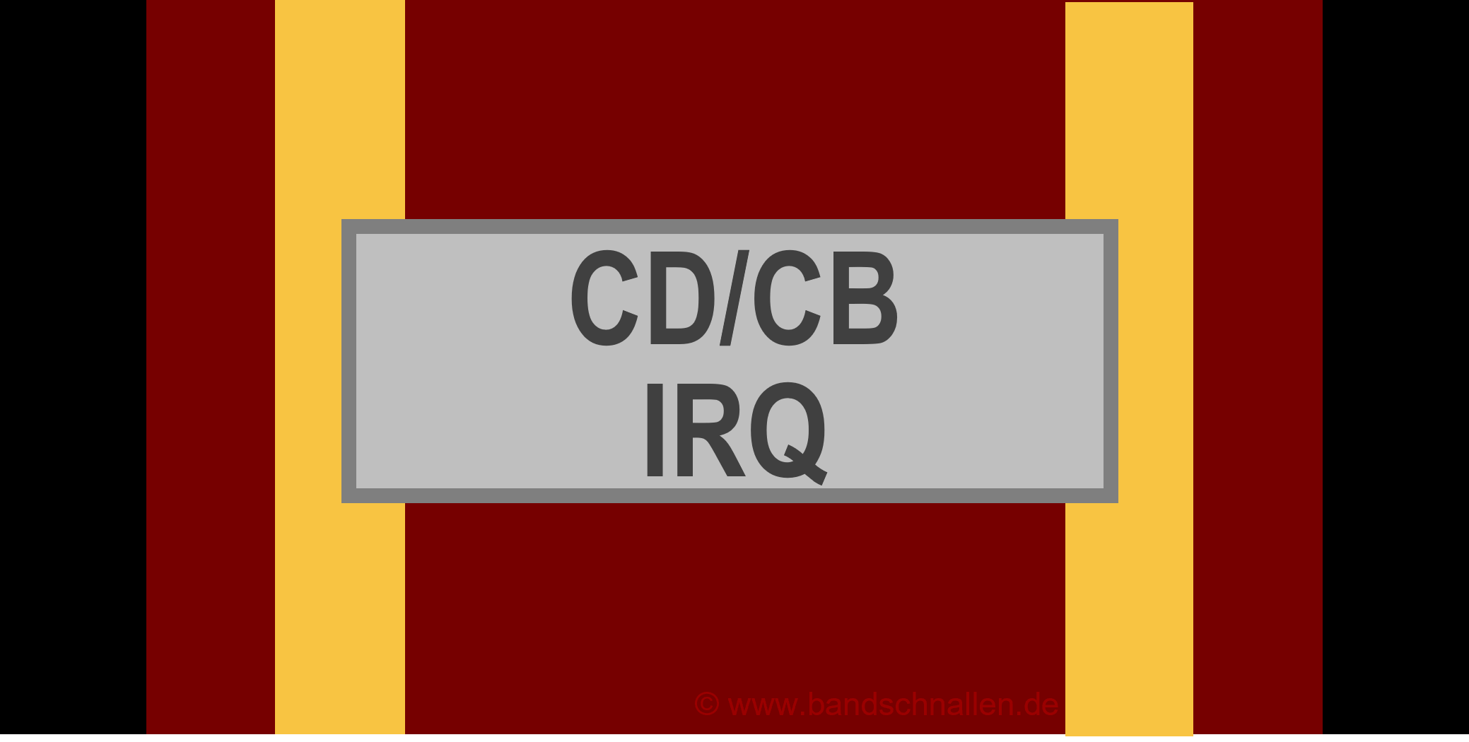 Bundeswehr-Einsatzmedaille CD/CB IRQ - Silber