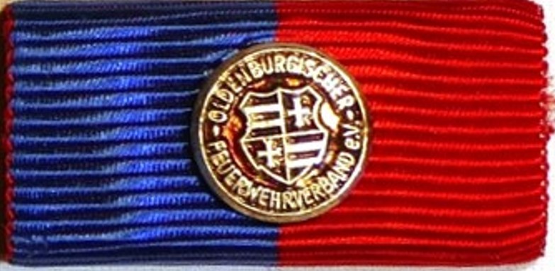 Feuerwehr Verdienst-Medaille Oldenburger Feuerwehr - Gold