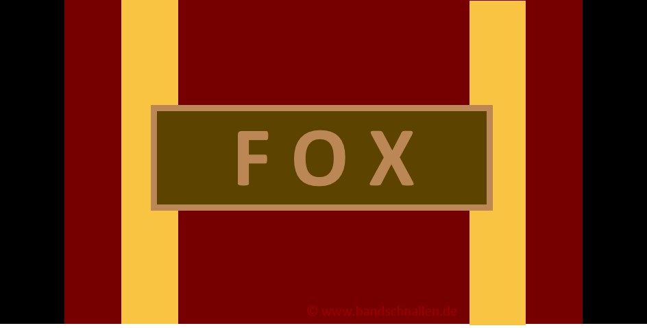 Bundeswehr-Einsatzmedaille FOX - Bronze