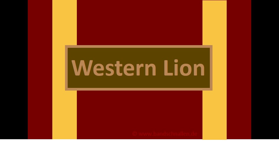 Bundeswehr-Einsatzmedaille - Western Lion