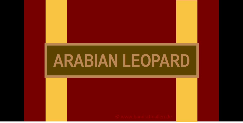 Bundeswehr-Einsatzmedaille - Arabian Leopard