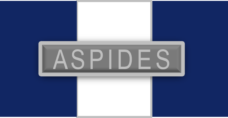 ESDP-Einsatzmedaille - EU NAVFOR Aspides (Support / blau-weiß)