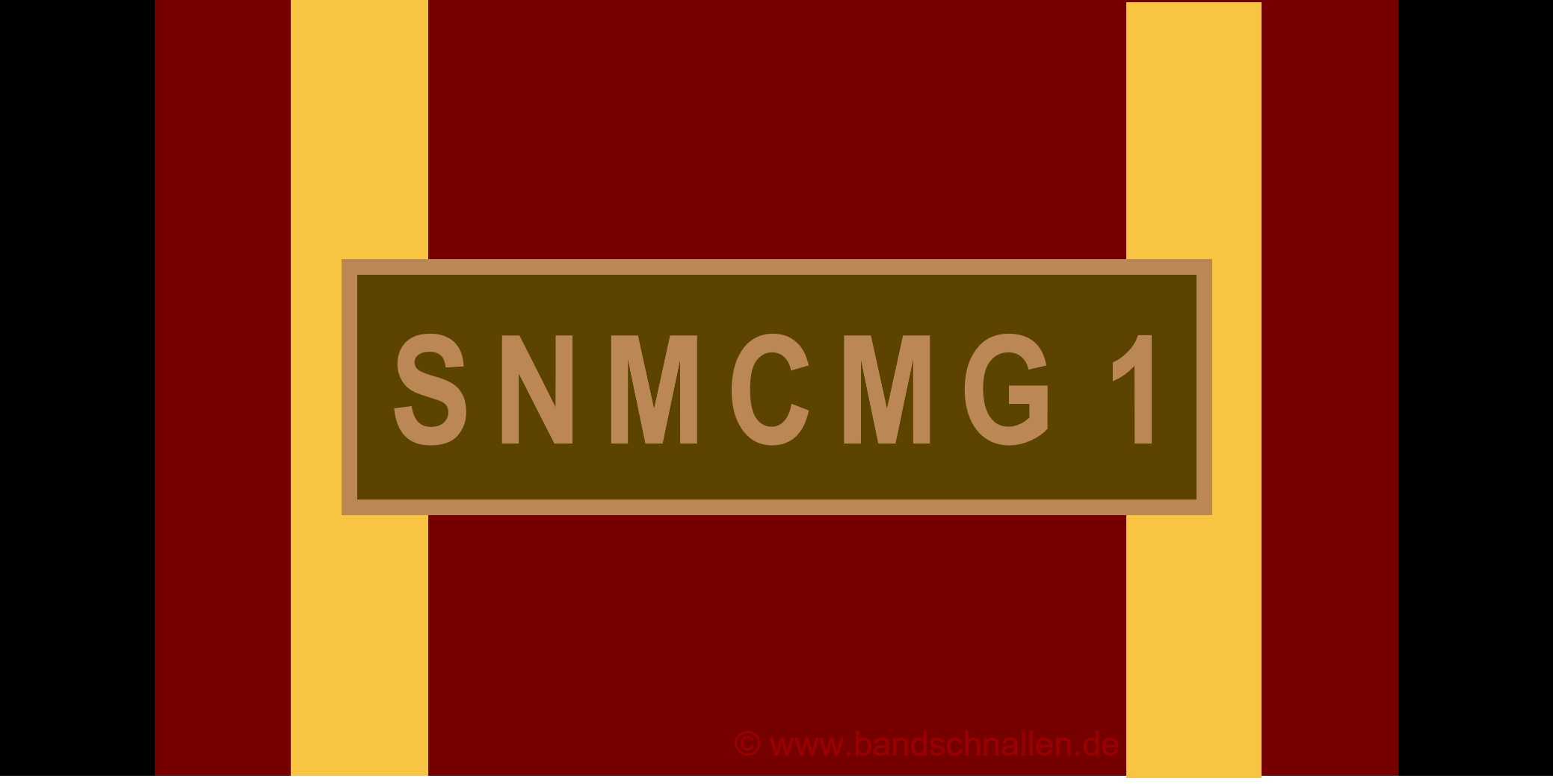 Bundeswehr-Einsatzmedaille SNMCMG 1 Bronze