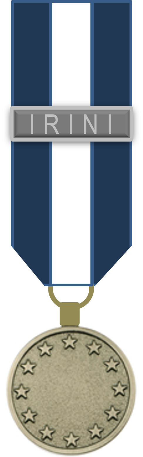 ESDP-Einsatzmedaille - IRINI - (SUP / Blau-weiß)