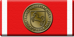 Hochwasser-Medaille Niedersachsen