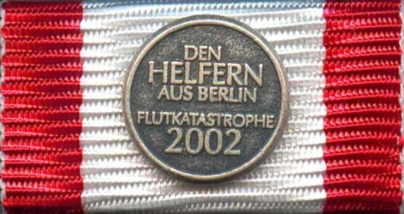 Flutmedaille 2002 des Landes Berlin