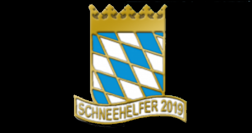 Schneehilfe Bayern 2019 - Band schwarz