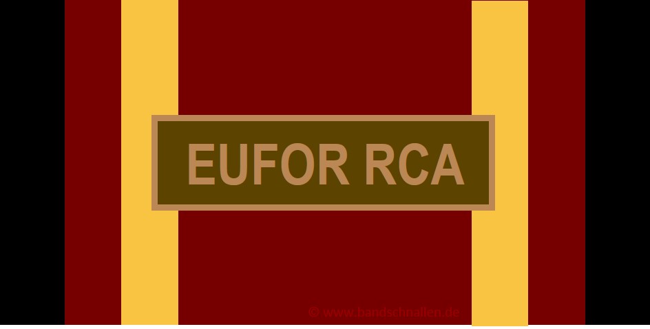 Bundeswehr-Einsatzmedaille EUFOR RCA Bronze