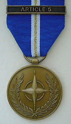 Einsatzmedaille NATO  - Eagle Assist - Article 5