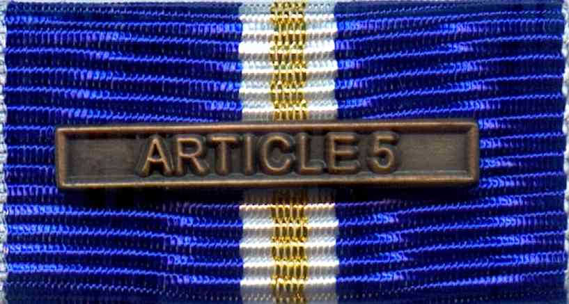 Einsatzmedaille NATO Eagle Assist - Article 5