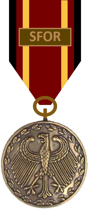 Bundeswehr-Einsatzmedaille SFOR - Bronze