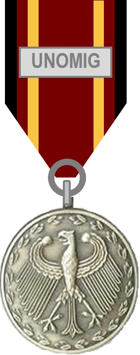 Bundeswehr-Einsatzmedaille UNOMIG Silber