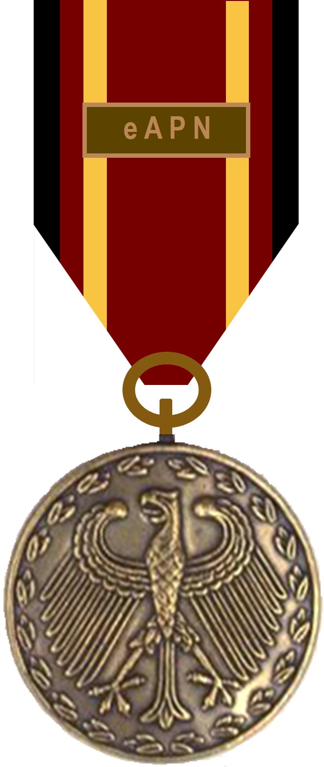 Bundeswehr-Einsatzmedaille enhanced AIR Policing NORTH (eAPN) - Bronze