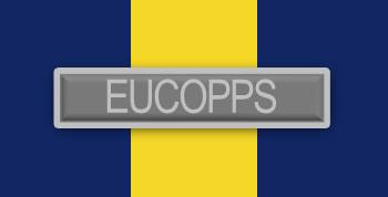 ESDP-Einsatzmedaille - EU COPPS (HQ / blau-gelb)