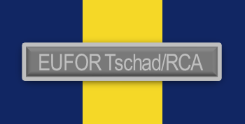 ESDP-Einsatzmedaille - EUFOR Tschad/RCA (HQ / blau-gelb)