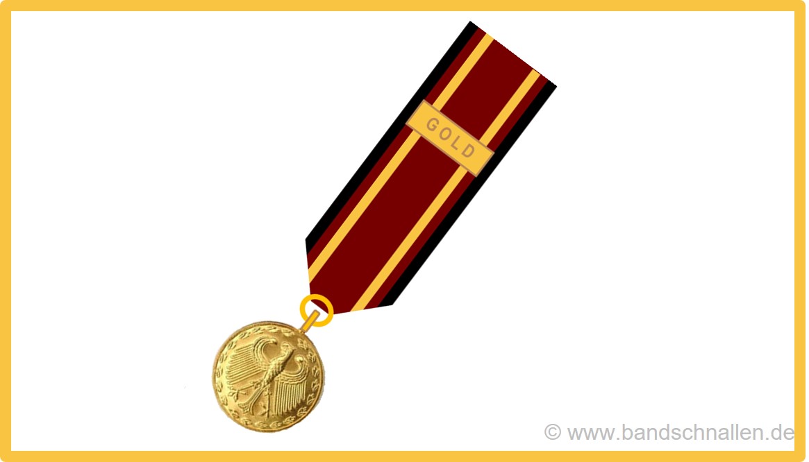 Bundeswehr-Einsatzmedaille ISAF - Gold