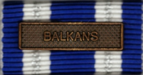 Bandspange Nato Balkans 35mm zum Aufschieben BS670