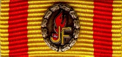 417 - Jugend-Feuerwehr Niedersachsen Ehrenspange Bronze