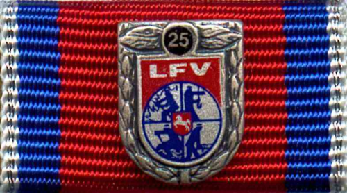 421 - LFV Niedersachsen 25 Jahre Mitglied Silber