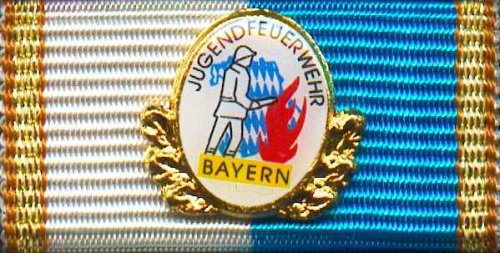 468 - Jugend-Feuerwehr-Ehrenzeichen (FEZ) -  Bayern - Gold