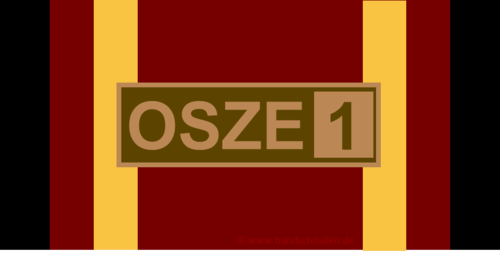 666  - Bundeswehr-Einsatzmedaille - OSZE 1