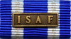 688 - NATO Einsatzmedaille ISAF (mit Metallauflage)