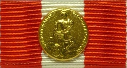 864 - Florianmedaille Gold Kurhessen-Waldeck
