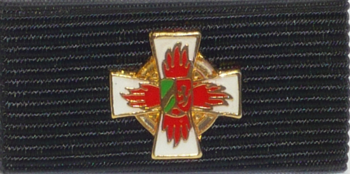 274 - Feuerwehr Ehrenzeichen Nordrhein-Westfalen, Steckkkreuz Gold