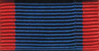 264 - Feuerwehr-Leistungsabzeichen Bandschnalle rot-blau-rot ohne Auflage