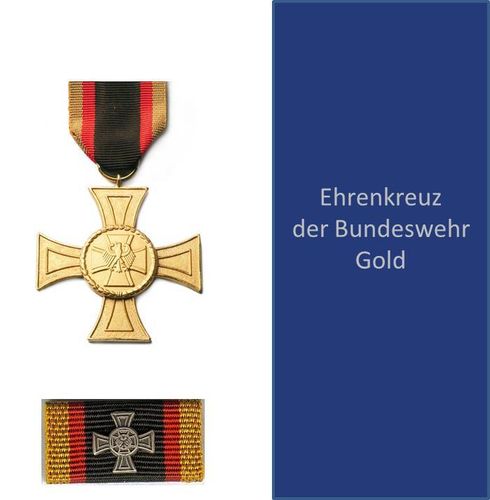 125-Set-go - Bundeswehr-Ehrenkreuz Gold