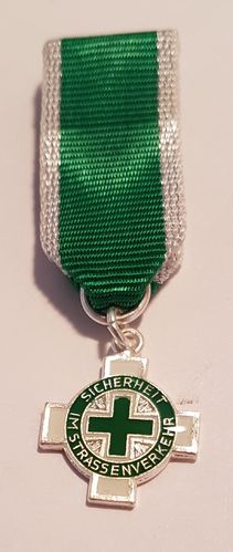 114-6 - Ehrenzeichen Silber der Deutschen Verkehrswacht - Miniaturschnalle 16 mm