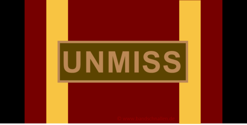 077 - Bundeswehr-Einsatzmedaille - "UNMISS"