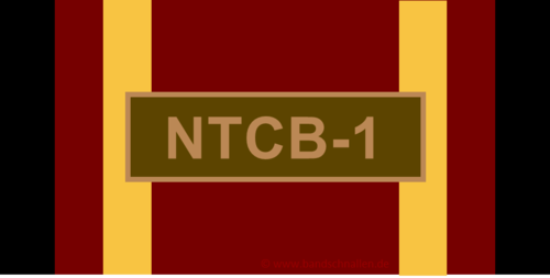 636 - Bundeswehr-Einsatzmedaille - "NTCB-1"