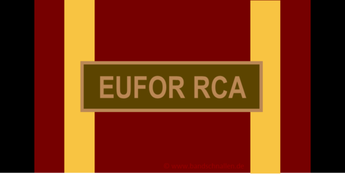 637 - Bundeswehr-Einsatzmedaille - "EUFOR RCA"