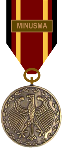 035-3-br - Bundeswehr-Einsatzmedaille - "MINUSMA" (Originalmedaille Bronze)