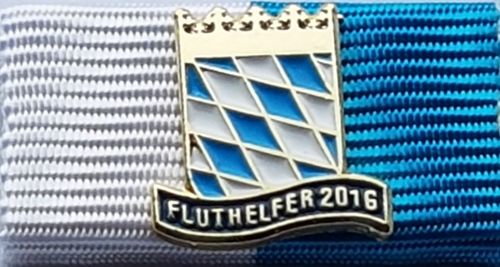 588-FH16sw - Bayern Fluthilfe 2016 (Schwarzes Band)