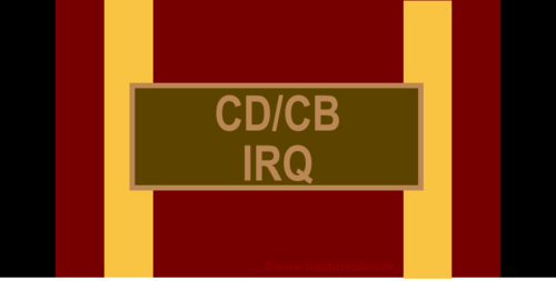231-02 - Bundeswehr-Einsatzmedaille CD/CB IRQ