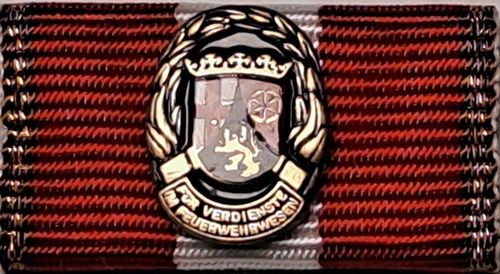 276-15 - Feuerwehr Ehrenzeichen - RPL15 - German ribbon